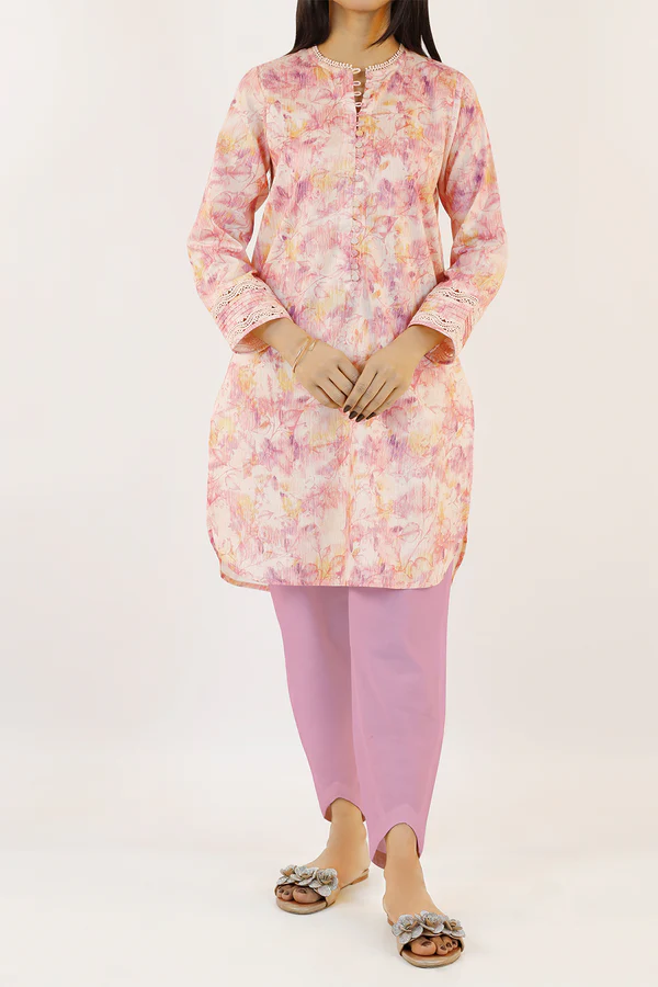 Saya Unstitched Printed Lawn 3 Piece Premium Lawn Dupatta Standard